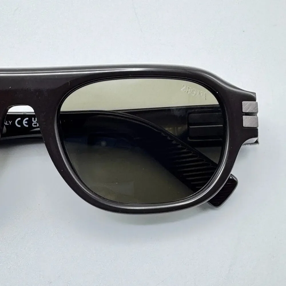 Ermenegildo Zegna Sunglasses EZ0304 46N Brown Frame Green Lens 52-21-145 New